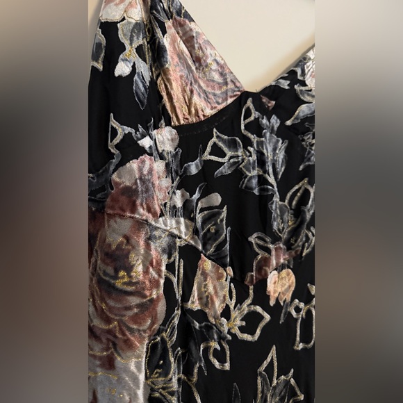 Bethany Velvet Maxi Dress in Black | Altar'd State - Picture 4 of 6